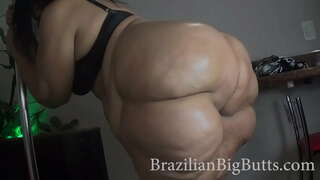 BrazilianBigButts.com Лапа, Смазанная Май, Хлопает Ханын Кунак Йортына Урнаштыр