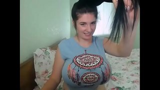 Seksi big tits wanita bebas live show