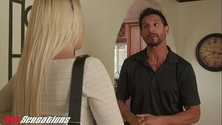 Sarışın Böyük Попой Hazırdır Траху